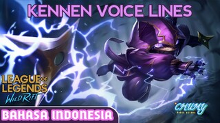 [Fandub Bahasa Indonesia] Voice Line Kennen - League of Legends Wild Rift