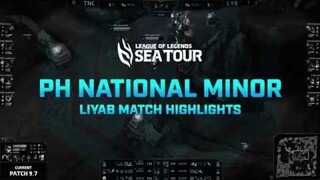 Liyab - LoL: National Minor Finals Highlights