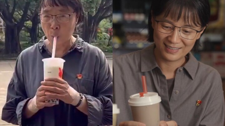 《山花烂漫时》竟然把张校长请学生们喝奶茶给拍出来了！