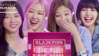 BLACKPINK Reacts BLACKPINK-'LIGHT UP THE SKY'