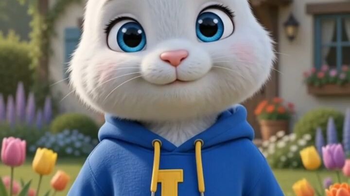 Hi! I'm Lumo 🐰 | Learn English for Kids | Episode 1  #LearnEnglish #KidsLearning #Toddler #Shorts