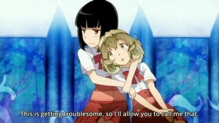 Sasami Ganbaranai - Sasami x Kagami Oneesama Hug Yuri Scene