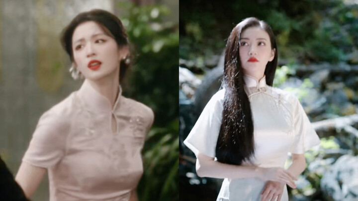 What a striking comparison! It turns out that when a cheongsam is too tight, it actually loses its c
