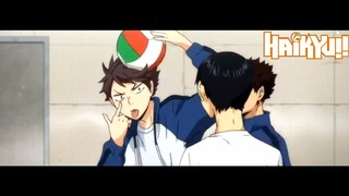 Haikyuu!! Oikawa Toru Funny Moments Sub Indo | Aoba Johsai Vs Karasuno |