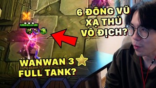 Tốp Mỡ | WANWAN 3⭐ FULL TANK, 6 XẠ THỦ - 6 ĐÔNG VŨ: BỘ CỜ VÔ ĐỊCH VŨ TRỤ? | MLBB