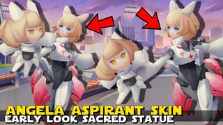 ANGELA ASPIRANT SKIN! FIRST LOOK! RUBY'S CRUSH? ANIME SKIN OF ANGELA! | MOBILE LEGENDS UPDATE