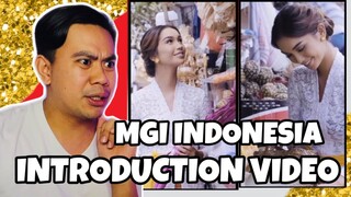 ATEBANG REACTION | MISS GRAND INTERNATIONAL INDONESIA 2021 SOPHIA ROGAN INTRODUCTION VIDEO #mgi2021