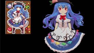 【模型展示】比那名居天子（东方夜雀食堂）