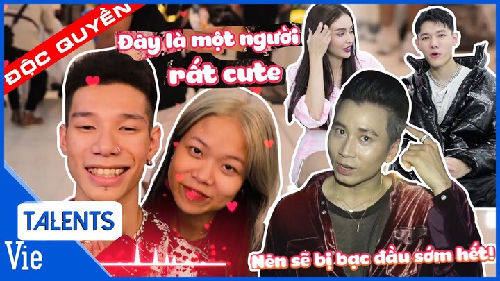 HẬU TRƯỜNG RAP VIỆT: TLinh hóa VJ, "bẽn lẽn" bên MCK, Tage kể chuyện đi nhậu với Suboi [Độc quyền]