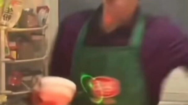 The original video of the “cooking-guy good man”