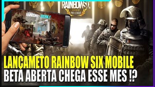 BETA DO RAINBOW SIX MOBILE PODE CHEGAR ESSE MÊS