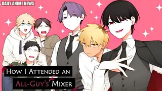 Mixing it up, How I Attended an All-Guy’s Mixer Rom-com Anime Announced | Daily Anime News