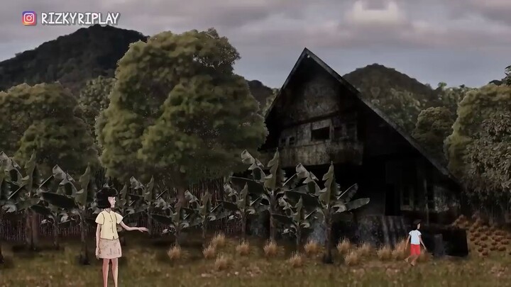 Misteri Rumah Bekas Kebakaran | Kartun Hantu, Animasi Film Horror