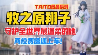 人气极低冷门好物？守护全世界最温柔的翔子！TAITO《春猪头少年不会梦到兔女郎学姐》系列牧之原翔子景品手办！天台开箱【B神开箱】