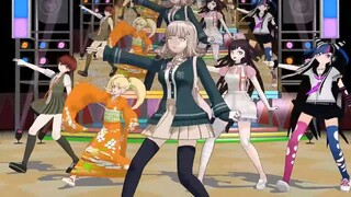 【mmdダンガンロンパ】七海＆罪木＆西園寺＆澪田＆小泉でアッパーチューン