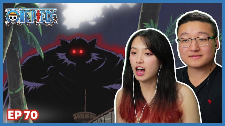 GIANTS ON THE ISLAND?? | ONE PIECE Episode 70 Couples Reaction & Discussion