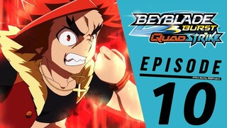 BEYBLADE BURST QUADSTRIKE EPISODE 10: Dark Devotion! Mighty Sword!