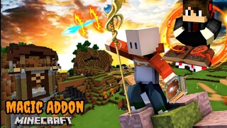 Magic Book Addon - Aku Jadi Penyihir Terkuat Di Dunia Minecraft