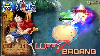 LUFFY X BADANG, auto spam GOMU-GOMUNO🔥