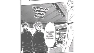 Hinata Vs Hoshiumi - Haikyuu!! Penentuan siapa raksasa kecil yang sesungguhnya ( Chapter 338)