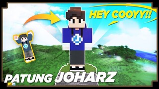 CARA MEMBUAT PATUNG JOHARZ - Minecraft Indonesia [DOWNLOAD MAP]