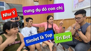 Mối tình giữa Trí Bot và Simlet - Như Ý thăm DIVA Cát Thy tại Bánh tráng trộn Quận 8