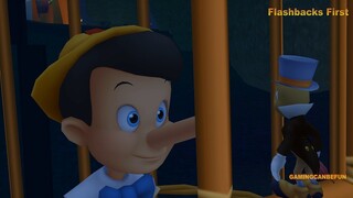 Kingdom Hearts DDD MOVIE | Disney's Pinocchio (HIGH FRAME RATE SERIES IN 4K)