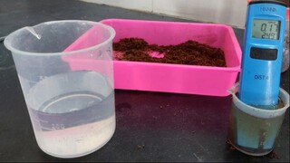 Westernghats Coco Peat Block Ec Test Video