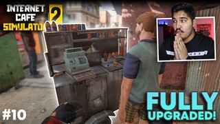 I FULLY UPGRADED THE CAFE! - INTERNET CAFE SIMULATOR 2  [#10]