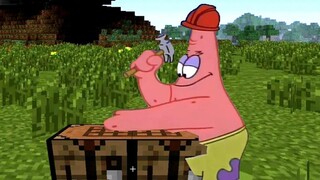 SpongeBob and Patrick build a house