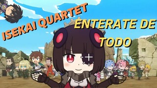 TODO lo que HAY que VER para ENTENDER ISEKAI QUARTET