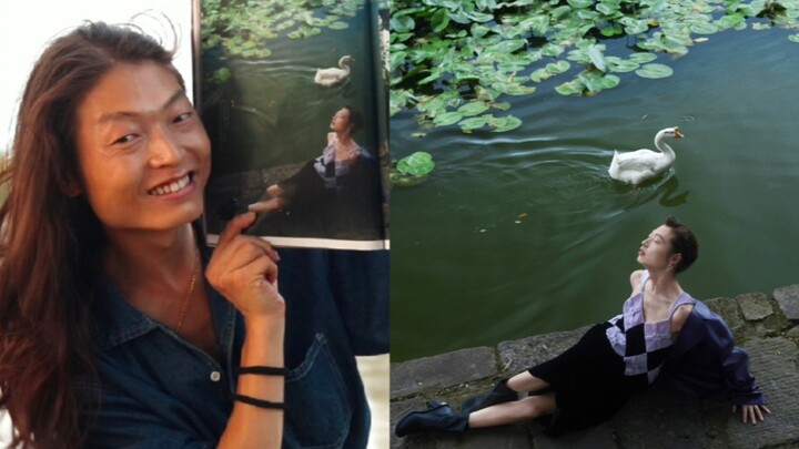 ฉันลงนิตยสารต่างประเทศเดือนละสามฉบับ ถึงแม้จะดูธรรมดา แต่ฉันก็ทำงานหนัก