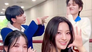 【fromis+BOYNEXTDOOR】Tantangan tari grup wanita sepupu dan junior!