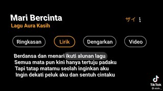 Lagu-Lirik:Mari Bercinta