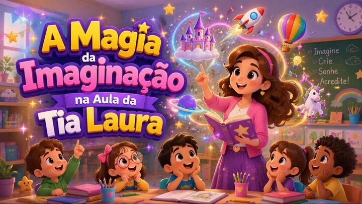 A Magia da Imaginação na Aula da Tia Laura