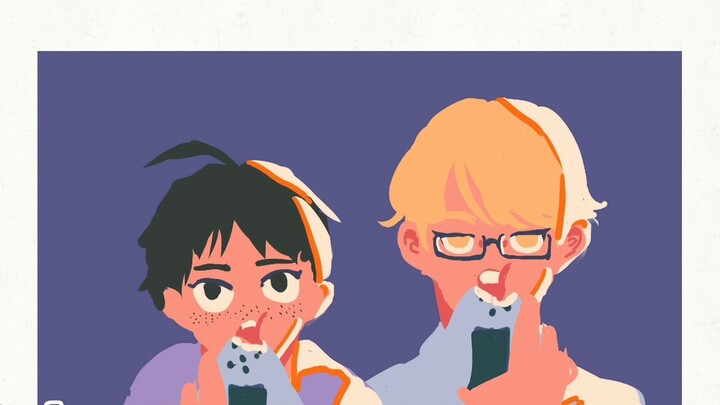 [Haikyū!!] Hand-drawing Animation Of Main Characters