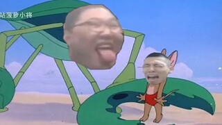 【Tom and Jerry Zhou Shuyi การต่อสู้ชายหาด PDD วัย 55 ปี