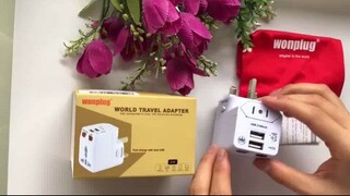 multi plug universal adapter world charger adapter travel universal travel adapter dual usb