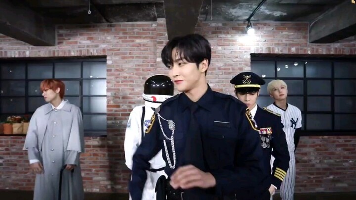 SF9's new song "Good Guy" professional attire cosplay practice room revealed