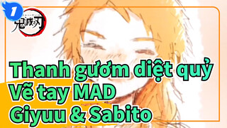[Thanh gươm diệt quỷ Vẽ tay MAD] Tổng hợp MAD của Giyuu & Sabito_1