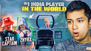 ROLEX REACTS to BEST INDIAN TDM PLAYER vs STAR CAPTAIN | PUBG MOBILE