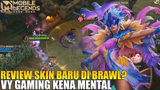 DAH LAH VY GAMING KENA MENTAL GUYS! REVIEW SKIN PHARSA SAMBA MUSE DI MODE BRAWL! MOBILE LEGENDS
