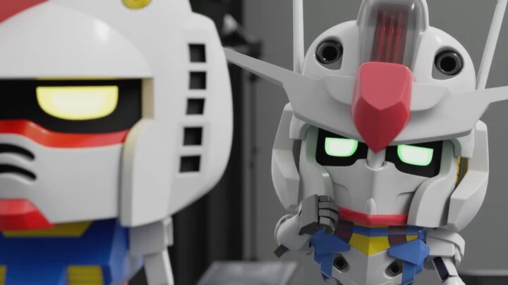 Gunpla-kun 18, sebuah episode dengan Bull Gundam