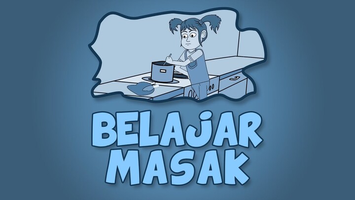 Belajar Masak - Animasi Kocak Kartun Lucu - Naya dan Loli