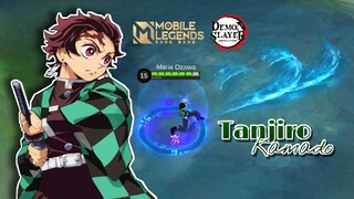 DYRROTH AS TANJIRO KAMADO in Mobile Legends