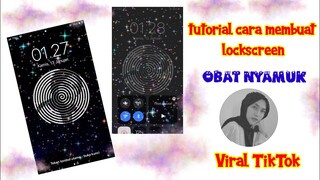 CARA MEMBUAT WALLPAPER LOCKSCREEN OBAT NYAMUK VIRAL DI TIKTOK | LAYAR KUNCI OBAT NYAMUK