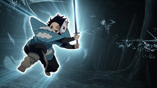 Tanjiro Vs Final Selection Demon TWIXTOR + RSMB + TIME REMAPING After Effects