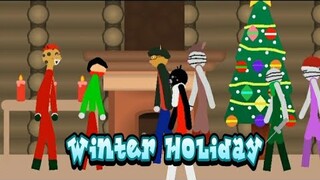 Piggy Chapter Winter Holiday Escape - Stickman Animation