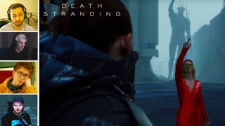 Death Stranding Higgs Summoning Giant BT Reaction (Death Stranding)