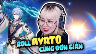 [GENSHIN IMPACT] Roll Nổ vàng liên tục ra Ayato. Misthy bật mí yếu tố tâm linh roll bao trúng